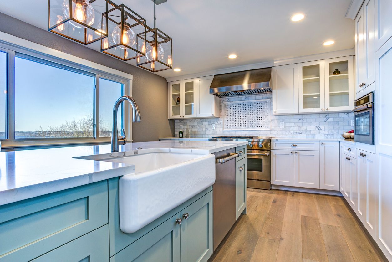 Modern Farmhouse Kitchen Cabinetry functional