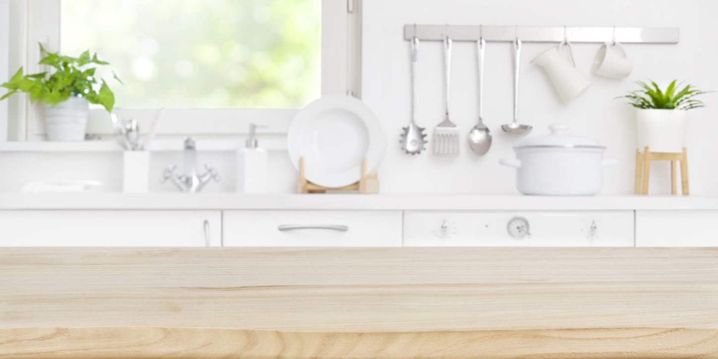 Modern Farmhouse Kitchen with Plants