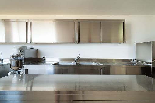         Choosing The Right Kitchen Cabinet Material: Metal- Kitchen Cabinet Designs