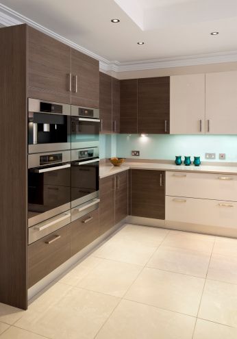 Appliances - Two-Tone Kitchen Cabinets