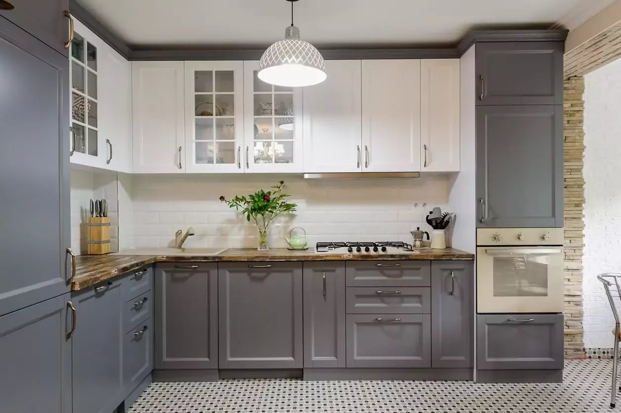 Dark Colors - Two-Tone Kitchen Cabinetry