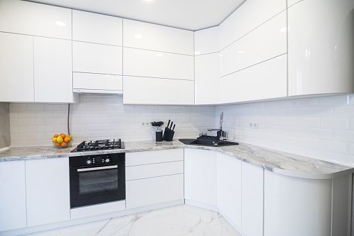 Shop Around- White Kitchen Cabinets