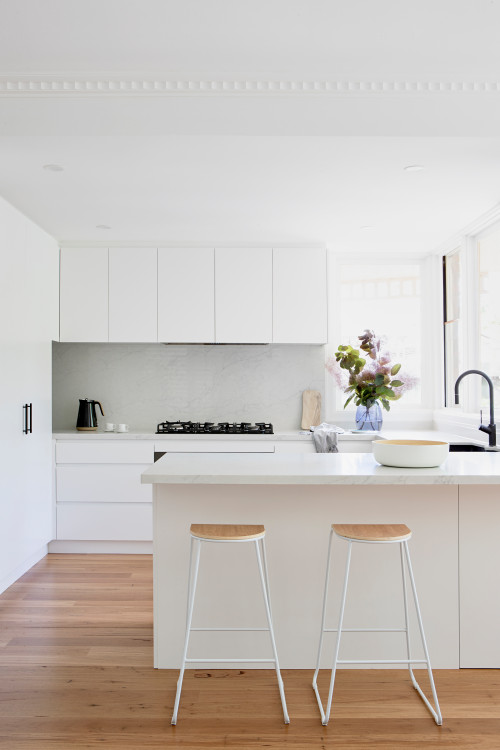 contemporary-kitchen Houzz.com – Credit © Lisa Cannon Interior Design