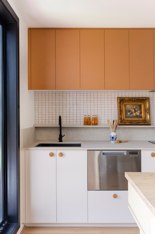 eclectic-kitchen Houzz.com – Credit © The Glade Design