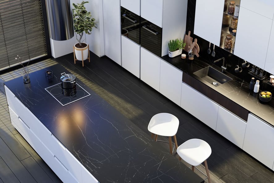 Marble- Granite Counter Tops Modern Kitchen