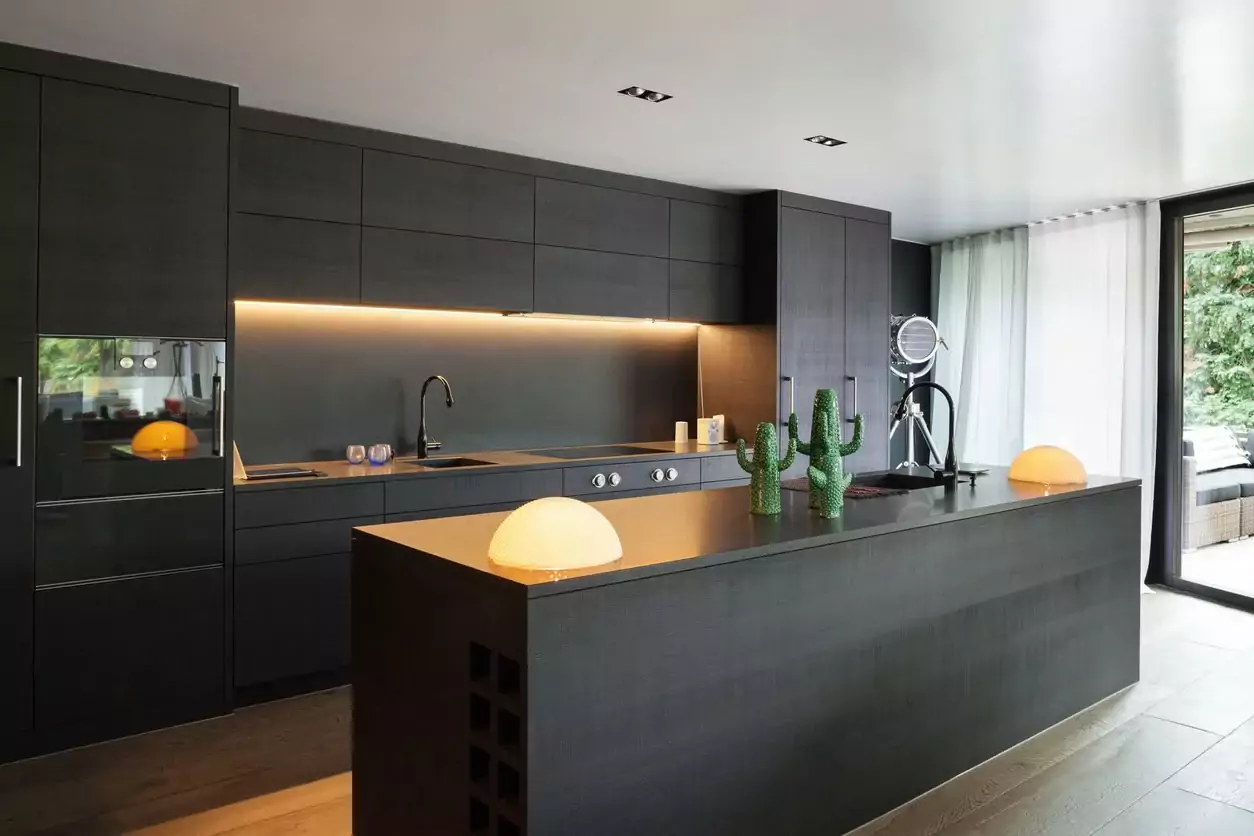 5 of 20 Kitchens With Beautiful Black Cabinets