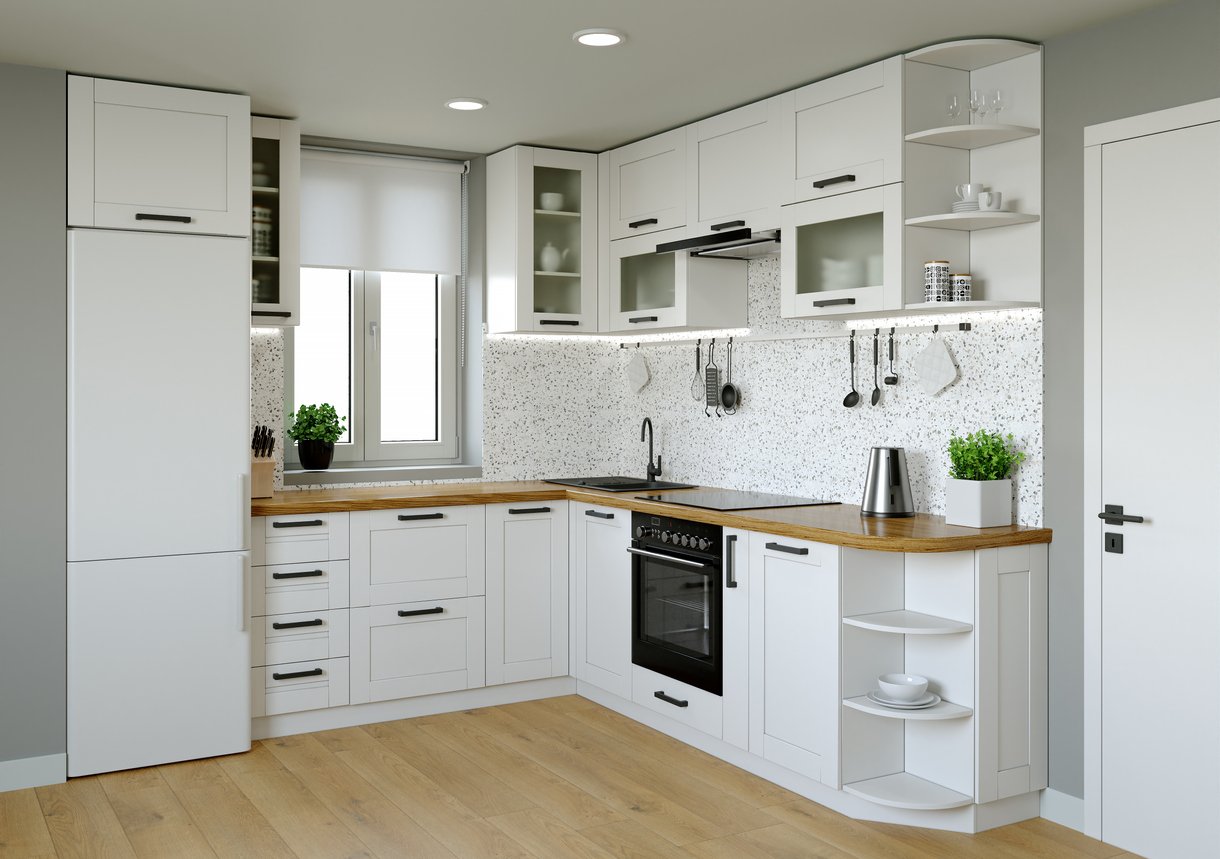 Mix and match different styles of cabinets to create a one-of-a-kind storage system.